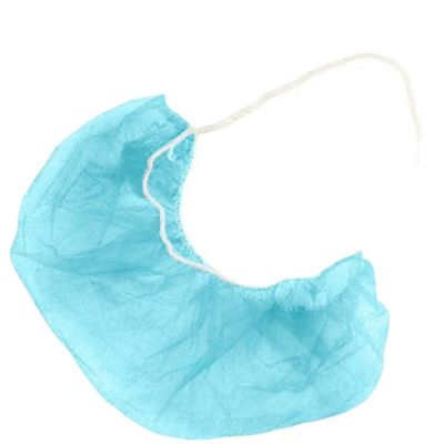 پوشش ریش یکبار مصرف PP نبافته 45x20 سانتی‌متر، بسته‌بندی 100 عددی