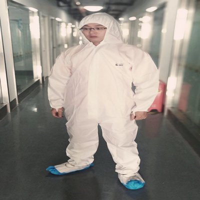 روپوش یکبار مصرف اس ام اس محافظ PPE با هود ODM