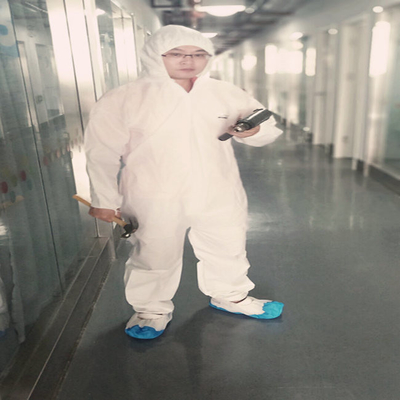 پوشاک حفاظتی یکبار مصرف ایمنی کار پوشش محافظ PPE