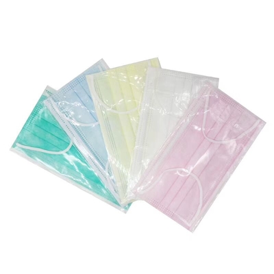 ماسک صورت غیر بافته 3 لایه یکبار مصرف 17.5x9.5 سانتی متر